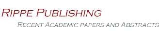 Rippe Health Publishing: Recent Academic Papers